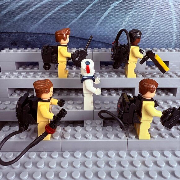 Custom Paranormal Minifigures – Set of 5 (Compatible Block Style) - Picture 2 of 6